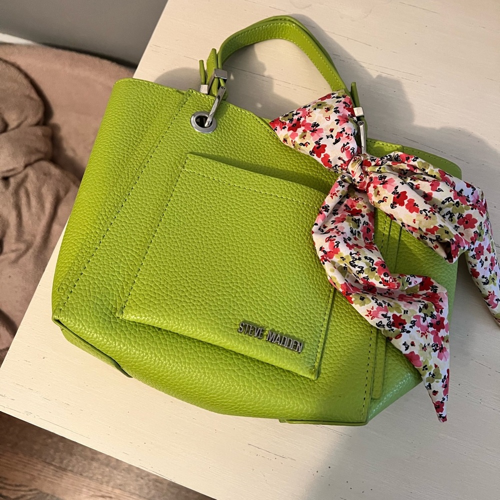 Steve Madden Green Bkarta Bag